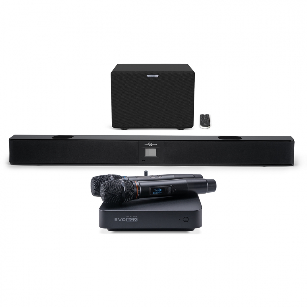караоке-комплект EVOBOX Plus + EvoSound Bar (саундбар с караоке) в Чукотском АО