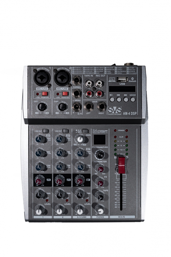 SVS Audiotechnik mixers AM-4 DSP Аналоговый микшерный пульт, 4-канала в Чукотском АО