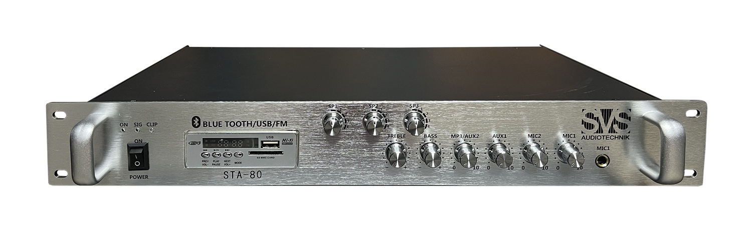SVS Audiotechnik STA-80 Микшер-усилитель для систем Public Address в Чукотском АО